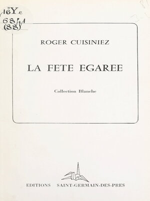cover image of La fête égarée
